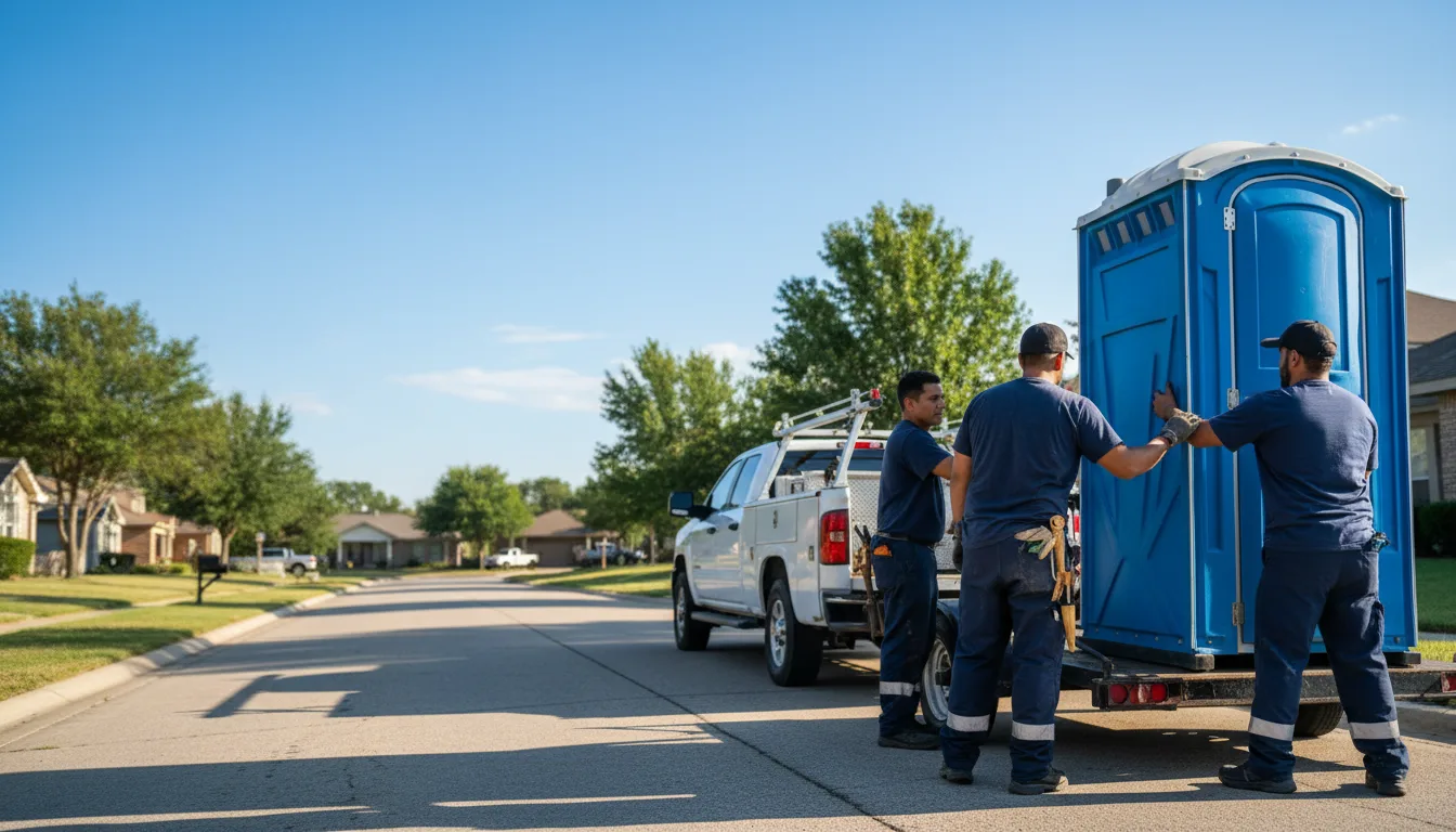 Portable Toilet Rental in Alvord, TX near me